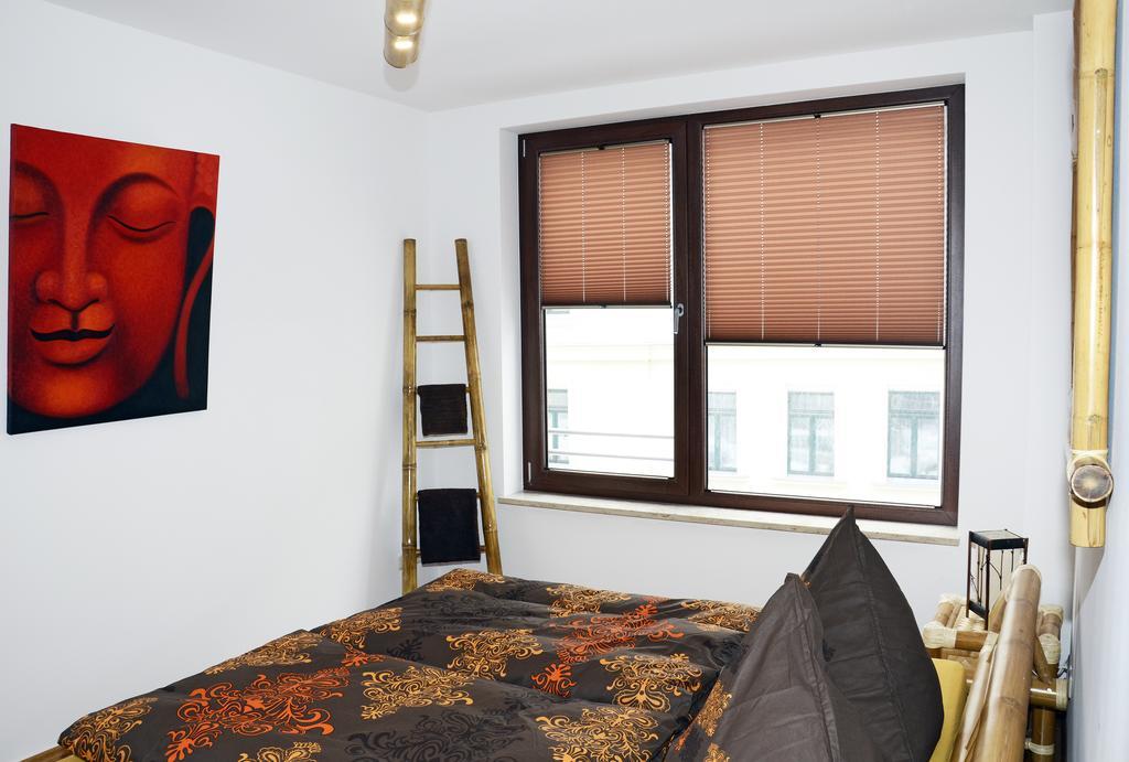 Ferienwohnung Bambus Leipzig Exterior foto